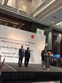 Oud Vietnam attended the Reception Celebrating the 65th Birthday of His Majesty the Emperor of Japan