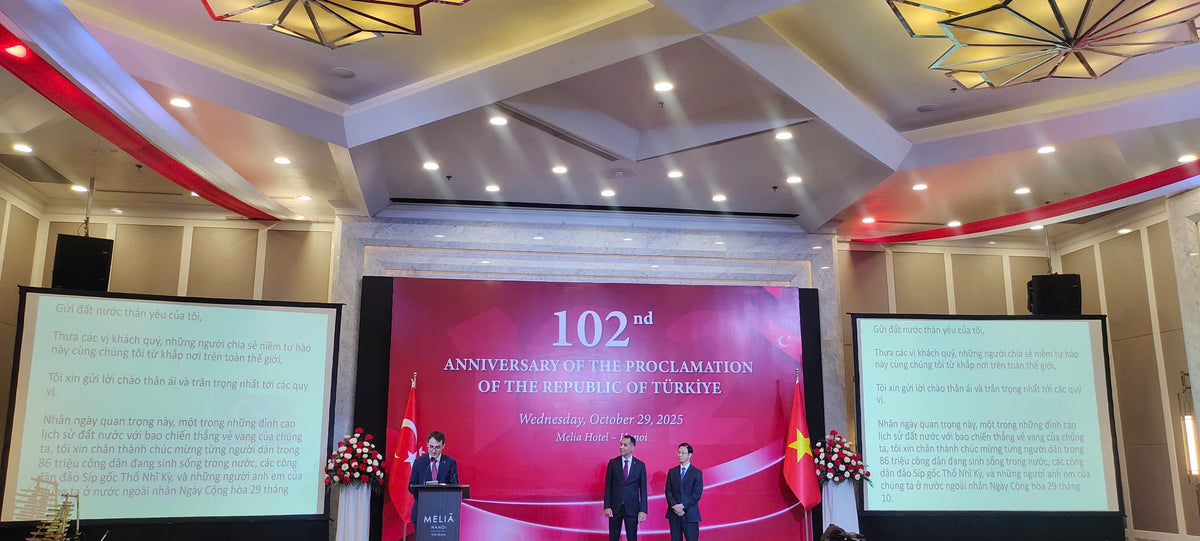 Oud Vietnam Attends Türkiye National Day Celebration in Hanoi