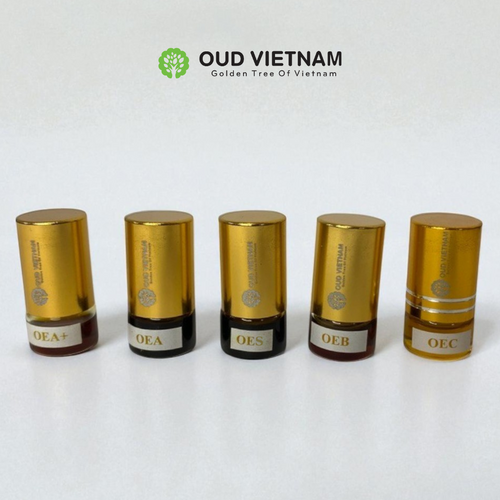 Combine Trial 1 – 5 Types Oud Wood Essential Oil – CBEOT1 (Package) image 1