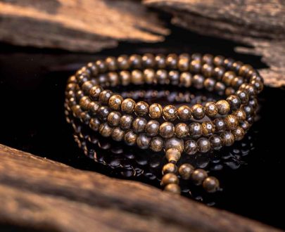 Underwater Agarwood bracelet 108 beads